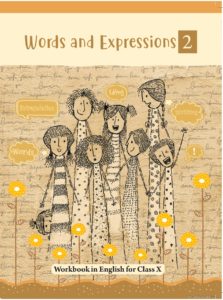 words and expressions 2 class 10 book cover page