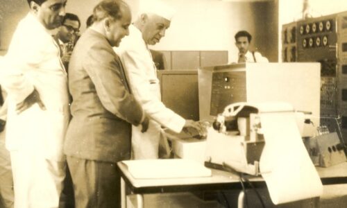 When and Where was the India’s first computer installed?