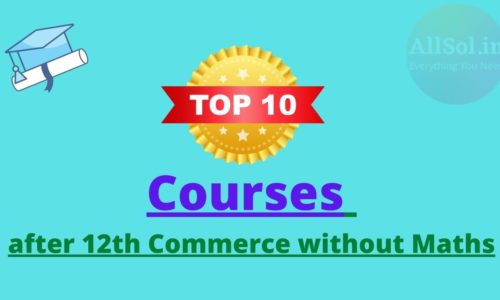 List of Courses After 12th Commerce Without Maths