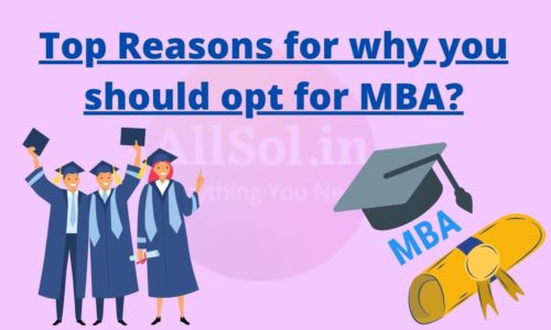 Why Get an MBA