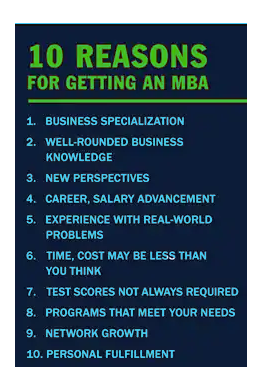 why get an mba